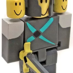 Deals ⌛ Roblox Series 2 Bluesteel Warrior 3-Inch Minifigure [No Code Loose] 👍