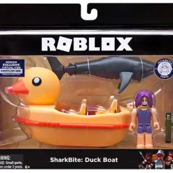 Outlet 🔥 Roblox Celebrity Collection SharkBite: Duck Boat 3-Inch Figure Set 😉