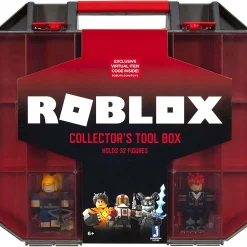 Brand new 🔥 Roblox Collector's Tool Box 3-Inch Carry Case Playset [Holds up to 32 Roblox Figures!] 👏
