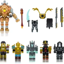 Deals 🧨 Roblox Dungeon Quest: Fusion Goliath Throwdown Action Figure 6-Pack [Exclusive Robot Gladiator Virtual Item Code ] 😍 -Sonic the Hedgehog Sales roblxdungeonquest inset2