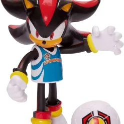 Hot Sale ❤️ Sonic The Hedgehog 2020 Series 3 Shadow Action Figure [Rugby] 😍 -Sonic the Hedgehog Sales rugbyshadow inset3