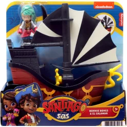 Deals 🥰 Fisher Price Santiago of the Seas Bonnie Bones & El Calamar Vehicle & Figure 🥰