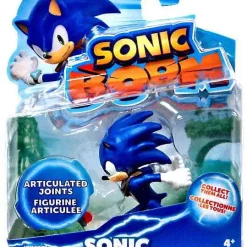 Hot Sale 🎁 Sonic The Hedgehog Sonic Boom Sonic Action Figure #22001 [Mouth Closed] 🛒
