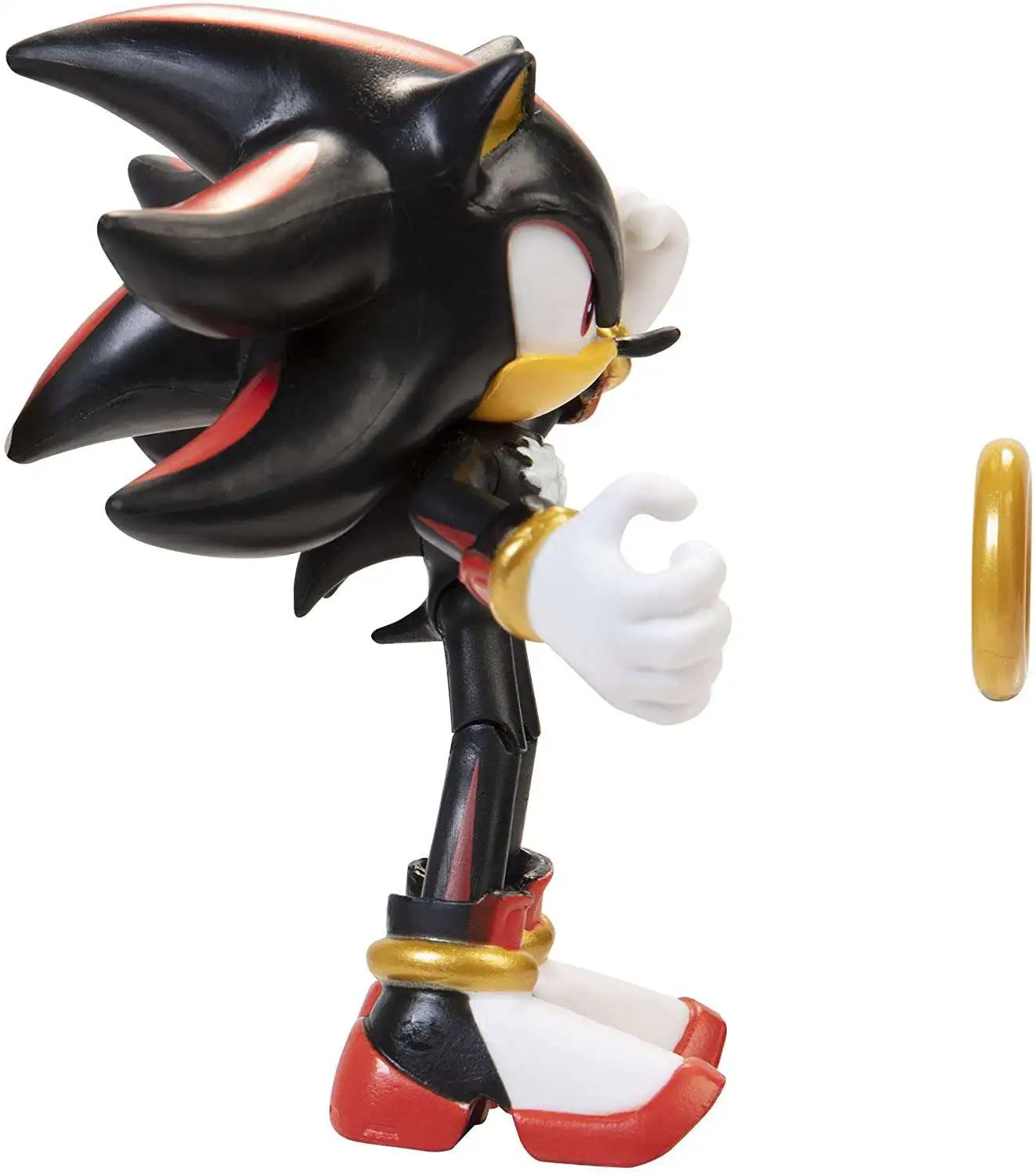 Budget 😀 Sonic The Hedgehog Basic Wave 1 Shadow & Super Ring Action Figure 😀 2 Budget 😀 Sonic The Hedgehog Basic Wave 1 Shadow & Super Ring Action Figure 😀 - Image 2