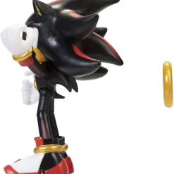Budget 😀 Sonic The Hedgehog Basic Wave 1 Shadow & Super Ring Action Figure 😀 7 Budget 😀 Sonic The Hedgehog Basic Wave 1 Shadow & Super Ring Action Figure 😀 -Sonic the Hedgehog Sales shadowsuperring inset2
