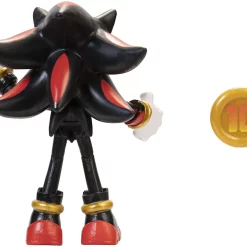 Budget 😀 Sonic The Hedgehog Basic Wave 1 Shadow & Super Ring Action Figure 😀 8 Budget 😀 Sonic The Hedgehog Basic Wave 1 Shadow & Super Ring Action Figure 😀 -Sonic the Hedgehog Sales shadowsuperring inset3