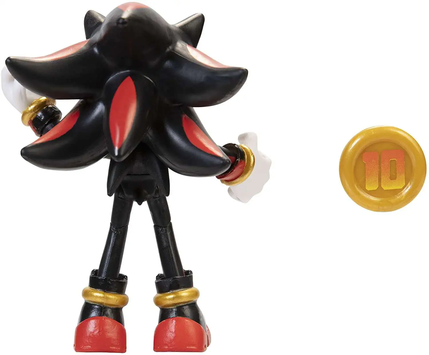 Budget 😀 Sonic The Hedgehog Basic Wave 1 Shadow & Super Ring Action Figure 😀 4 Budget 😀 Sonic The Hedgehog Basic Wave 1 Shadow & Super Ring Action Figure 😀 - Image 4
