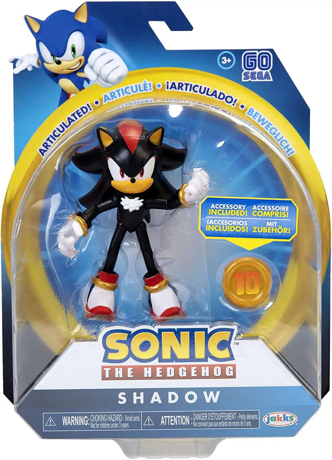 Budget 😀 Sonic The Hedgehog Basic Wave 1 Shadow & Super Ring Action Figure 😀 1 Budget 😀 Sonic The Hedgehog Basic Wave 1 Shadow & Super Ring Action Figure 😀