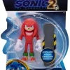 Flash Sale 😉 Sonic the Hedgehog 2 Movie Knuckles Action Figure [with Snow Rider] 🔥