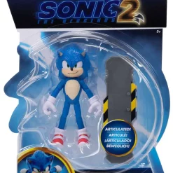 Flash Sale ✨ Sonic the Hedgehog 2 Movie Sonic Action Figure [with Snow Rider] ⌛