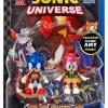 Coupon 🌟 Sonic The Hedgehog Comic Series Sonic & Amy Action Figure 2-Pack [Loose, No Comic] ❤️