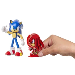 Cheapest 👍 Sonic The Hedgehog 2020 Series 1 Sonic Action Figure [Knuckles Spinnable Disk] 🔥 -Sonic the Hedgehog Sales sonicbscsonic inset2