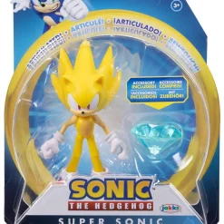 Top 10 ✨ Sonic The Hedgehog Super Sonic Action Figure [with Chaos Emerald] 🥰