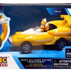 Hot Sale ✔️ Sonic The Hedgehog All Stars Racing Transformed Pullback Racers Tails Vehicle 🌟