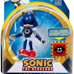 Best reviews of ❤️ Sonic The Hedgehog Basic Wave 2 Metal Sonic Action Figure [Trap Spring] 🧨