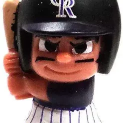 Budget 🛒 MLB TeenyMates ⚾ Baseball Series 1 Batters Colorado Rockies Minifigure [Loose] 😀