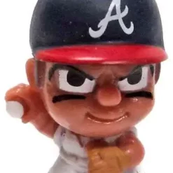 Promo ⭐ MLB TeenyMates ⚾ Baseball Series 2 Pitchers Atlanta Braves Mini Figure [Loose] 🥰