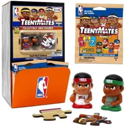 Best deal 🔔 NBA TeenyMates 🏀 Basketball Series 3 Mystery Box [32 Packs] 🔥