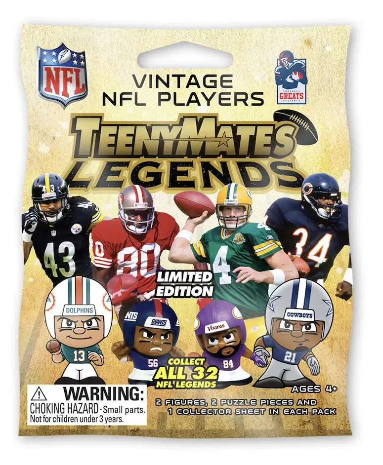 Promo 🌟 TeenyMates NFL Legends Special Edition Mystery Pack 😍 1 Promo 🌟 TeenyMates NFL Legends Special Edition Mystery Pack 😍