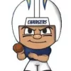 Cheapest ✔️ NFL TeenyMates Football Series 1 Quarterbacks San Diego Chargers Minifigure [Loose] ⌛