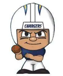 Cheapest ✔️ NFL TeenyMates Football Series 1 Quarterbacks San Diego Chargers Minifigure [Loose] ⌛