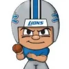 Cheap 😍 NFL TeenyMates Football Series 1 Quarterbacks Detroit Lions Minifigure [Loose] 🤩