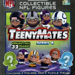 Brand new 😉 NFL TeenyMates Football Series 4 Defense Mystery Pack [2 RANDOM Figures] 😉