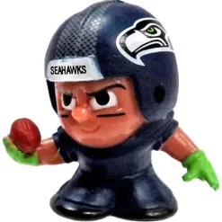 Hot Sale ❤️ NFL TeenyMates Football Series 3 Wide Receivers Seattle Seahawks Minifigure [Loose] 🧨