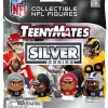 Budget ❤️ NFL TeenyMates Football Series 9 Silver Mystery Pack [2 RANDOM Figures] 🌟