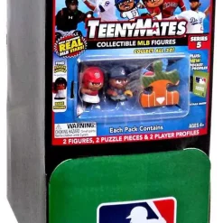 Coupon 😀 MLB TeenyMates ⚾ Baseball Series 5 Mystery Box [32 Packs] 😍