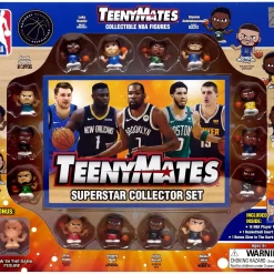 Best Pirce 😉 NBA TeenyMates 🏀 Basketball Series 7 Superstar Collector Set 15-Piece Gift Set 🔥