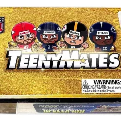 Buy ✨ NFL TeenyMates Football Series X Collectors Tin [Includes Exclusive Metallic Gold Coach Figure] 😀