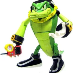 Best Pirce 🎉 Sonic The Hedgehog Vector the Crocodile Action Figure [Holding Phone Loose] ✔️