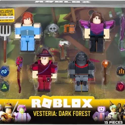 Hot Sale ⭐ Roblox Vesteria: Dark Forest 3-Inch Figure 4-Pack Set 🥰