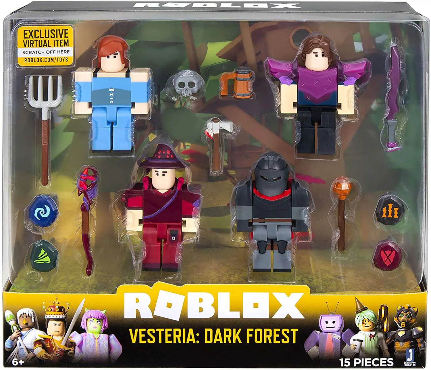 Hot Sale ⭐ Roblox Vesteria: Dark Forest 3-Inch Figure 4-Pack Set 🥰 1 Hot Sale ⭐ Roblox Vesteria: Dark Forest 3-Inch Figure 4-Pack Set 🥰