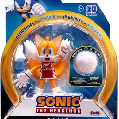 Best deal 🧨 Sonic The Hedgehog 2020 Series 3 Tails Action Figure [Volleyball] 🎁