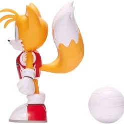 Best deal 🧨 Sonic The Hedgehog 2020 Series 3 Tails Action Figure [Volleyball] 🎁 -Sonic the Hedgehog Sales volleyballtails inset3