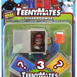 Top 10 🔥 MLB TeenyMates ⚾ Baseball LOCKER Room Set 😀