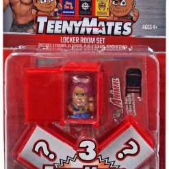 Best Pirce 😍 WWE Wrestling TeenyMates WWE LOCKER Room Set 🥰