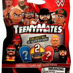Budget ⭐ WWE Wrestling TeenyMates Series 1 Mystery Pack [2 RANDOM Figures] 👍