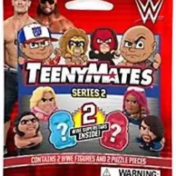 Coupon 😉 WWE Wrestling TeenyMates Series 2 Mystery Pack [2 RANDOM Figures] ❤️