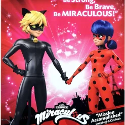 Budget 🔥 Miraculous Zag Heroez Ladybug & Cat Noir 10-Inch Doll 2-Pack [Mission Accomplished] 🔥 -Sonic the Hedgehog Sales zagmirladycatmissionacc inset2
